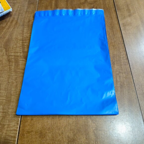 Lot of 25 Blue Polymailers 10x13 - Picture 4 of 6